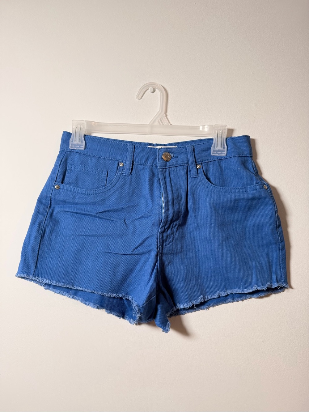 🧡| refuge Royal Blue Denim Cutoff Shorts